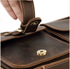 Real Leather Laptop Messenger Bag