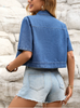 Women’s Casual Crop Denim Jacket