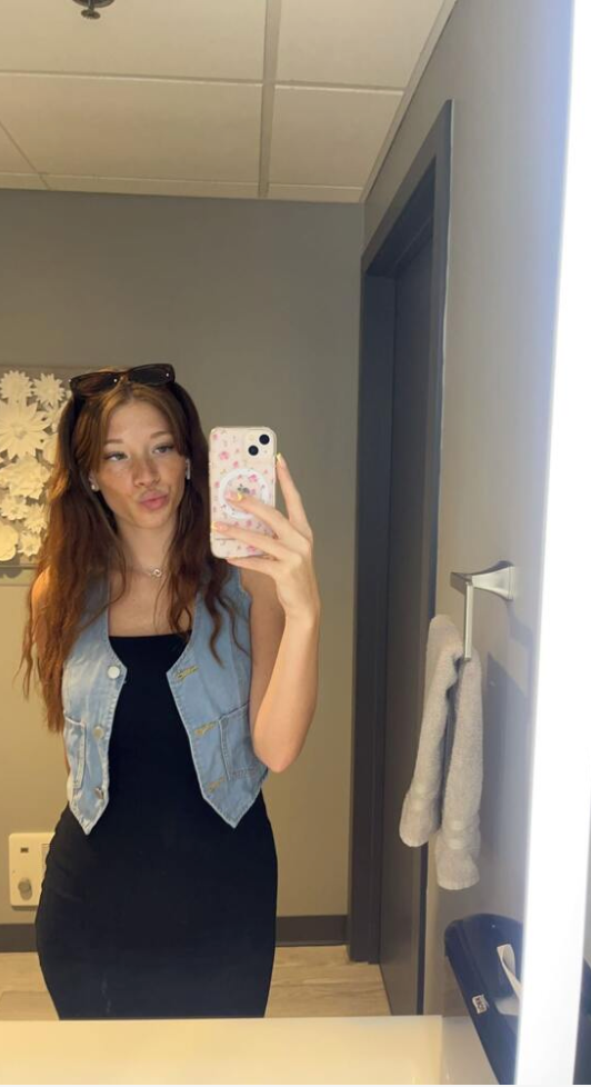 women sleeveless denim cropped vest casual