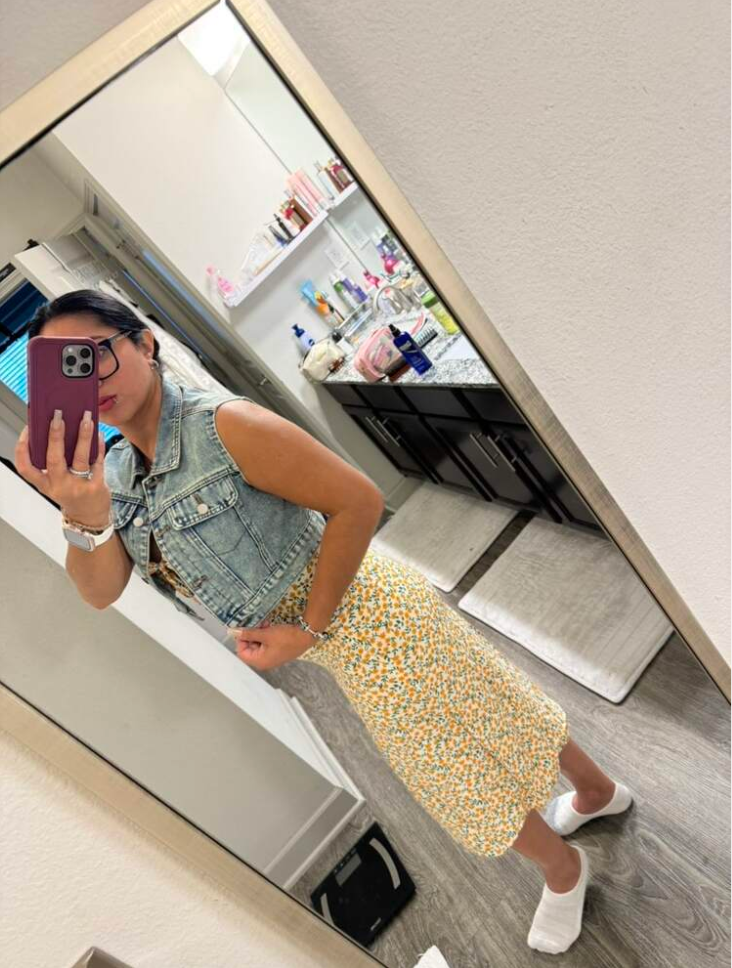 denim jeans cropped top women