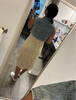 denim jeans cropped top women