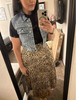 denim jeans cropped top women