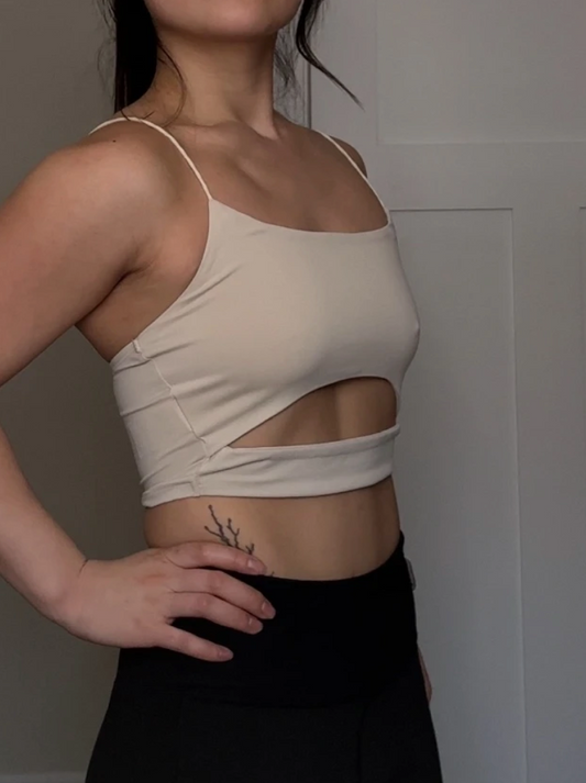 cami hallow tank top for women