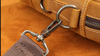 Genuine Leather Office Bag with Trolley Sleeve for Men