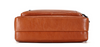 Men Leather Briefcase Office Bag with Trolley Sleeve