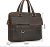 Genuine Leather Office Messenger Bag for Men