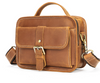 Men’s Genuine Leather Chest Crossbody Bag