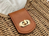 Straw Woven Beach Crossbody Bag for Women