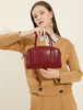 Genuine Leather Shoulder Bag for Women With Top Handle