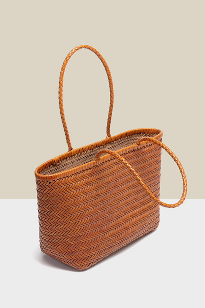 Women's Cowhide Leather Shoulder Tote Bag