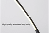 Half Moon Arc Floor Lamp Modern Boho Curved Lighting