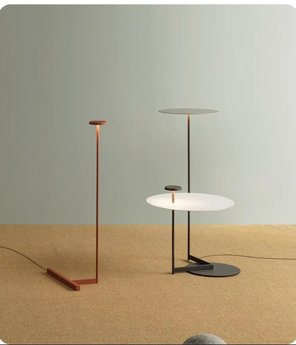 Italian Art Deco Iron LED Floor Lamp Minimalist Corner Light