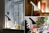 Modern Iron Table Lamp for Bedroom Scandinavian Design