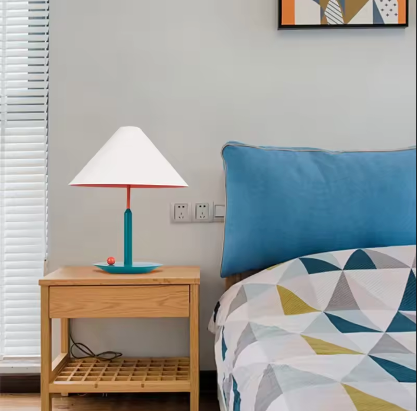 Scandinavian Metal Table Lamp Modern Desk Light