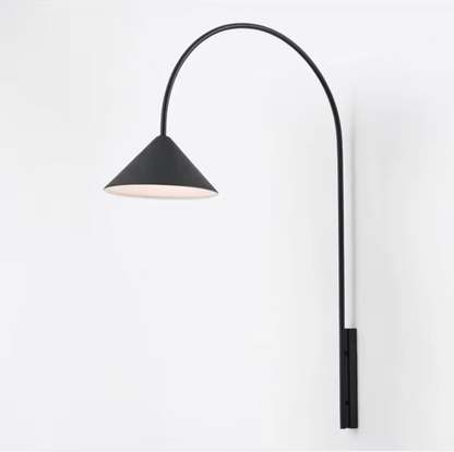 Modern Wall Lamp Black Cone Wall Light