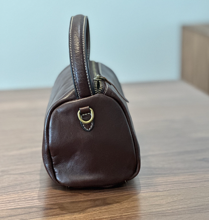 Genuine Leather Shoulder Bag for Women Top Handle