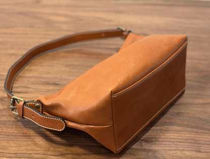 Genuine Leather Underarm Shoulder Bag for Women
