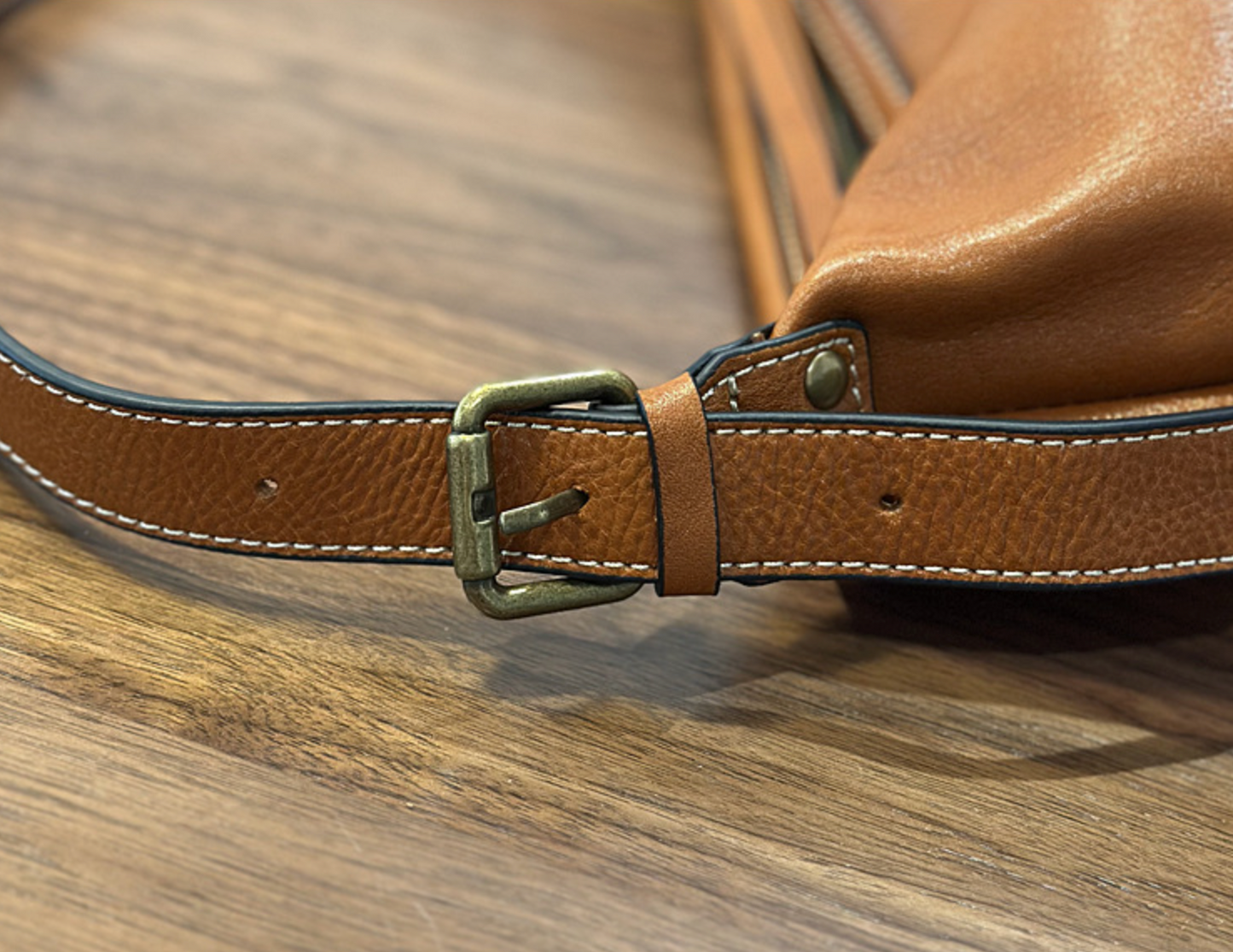 Genuine Leather Underarm Shoulder Bag for Women