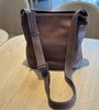 Soft Leather Shoulder Crossbody Bucket Bag