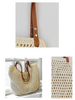 Woven Beach Tote Bag for Women Large Handwoven