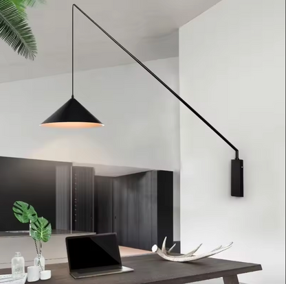 Modern Adjustable Wall Light with Long Arm