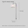 Nordic Adjustable Wall Lamp Minimalist With Frosted Glass Shade