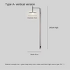 Nordic Adjustable Wall Lamp Minimalist With Frosted Glass Shade
