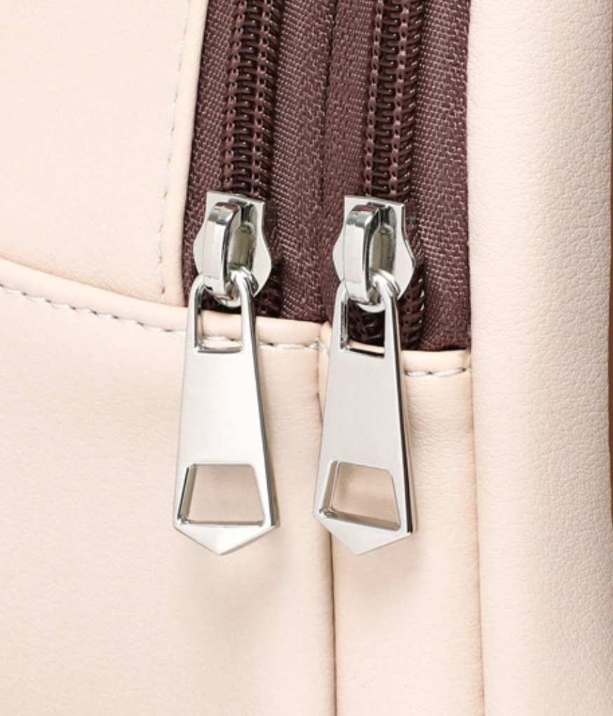 Small Leather Designer Backpack Purse for Women