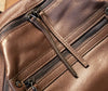 Brown Leather Backpack Women Backpack for Travel