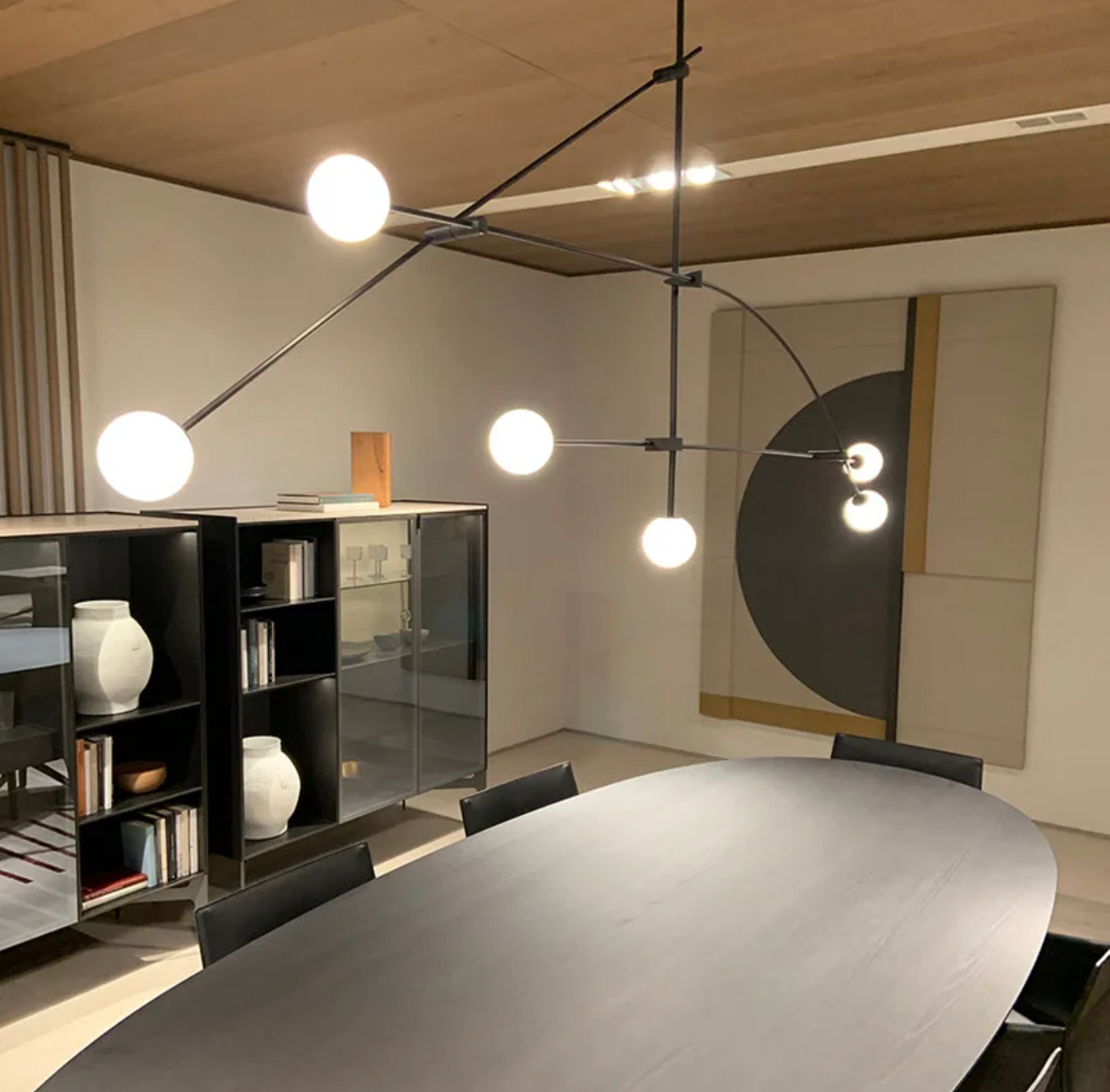 Modern Geometry LED Ceiling Chandelier Light