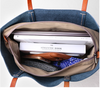 Women Leather Office Tote Bag Purse with Zipper
