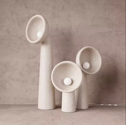 Wabi Sabi Sculptural LED Floor Lamp