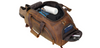 Mens Leather Travel Duffle Bag with Shoe Compartment