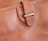 Genuine Brown Leather Crossbody Purse for Work & Office