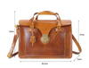 Leather Business Travel Shoulder Bag