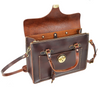 Leather Business Travel Shoulder Bag