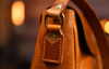 Small Brown Leather Crossbody Messenger Bag for Men