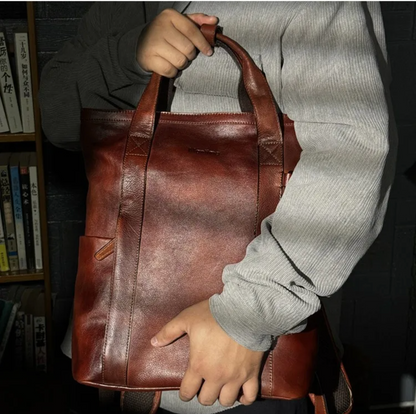 Japanese Style Large Capacity Laptop Bag for Men and Women
