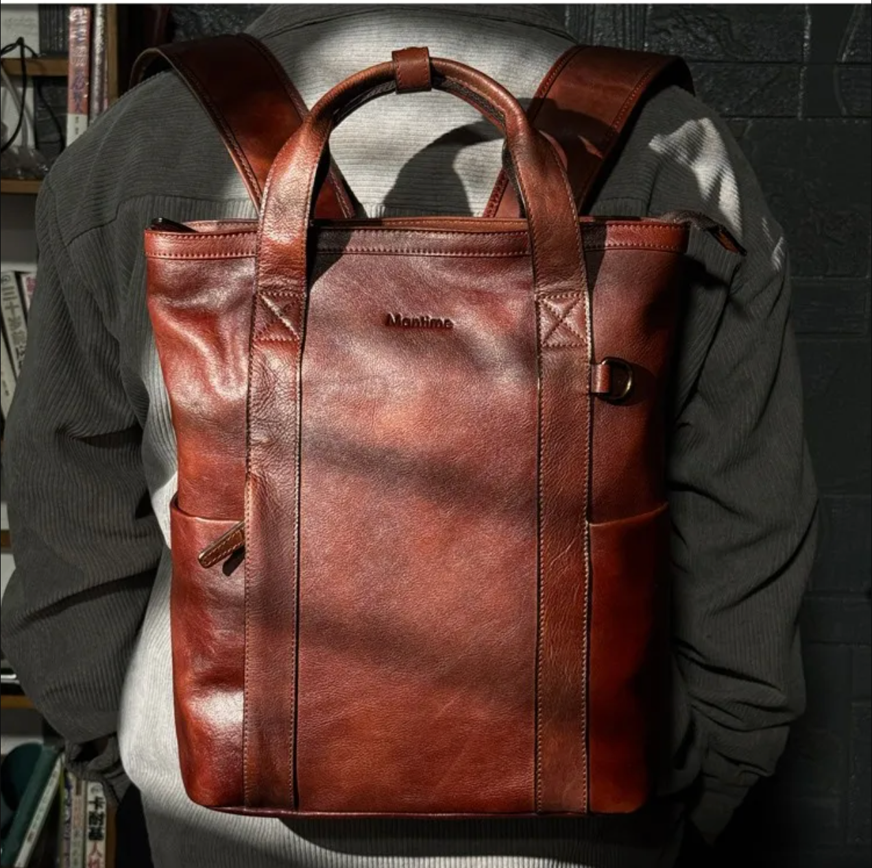 Japanese Style Large Capacity Laptop Bag for Men and Women