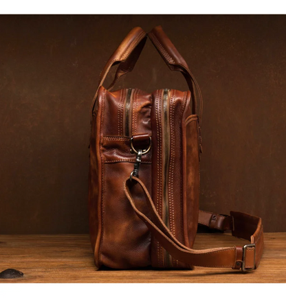 Business Leather Briefcase Men’s Shoulder Bag