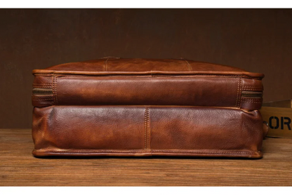 Business Leather Briefcase Men’s Shoulder Bag