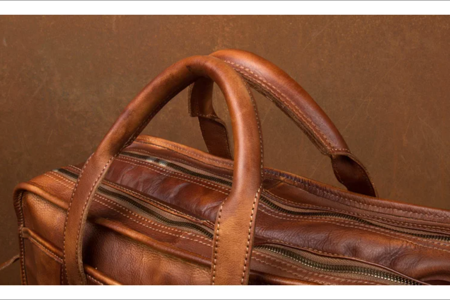 Business Leather Briefcase Men’s Shoulder Bag