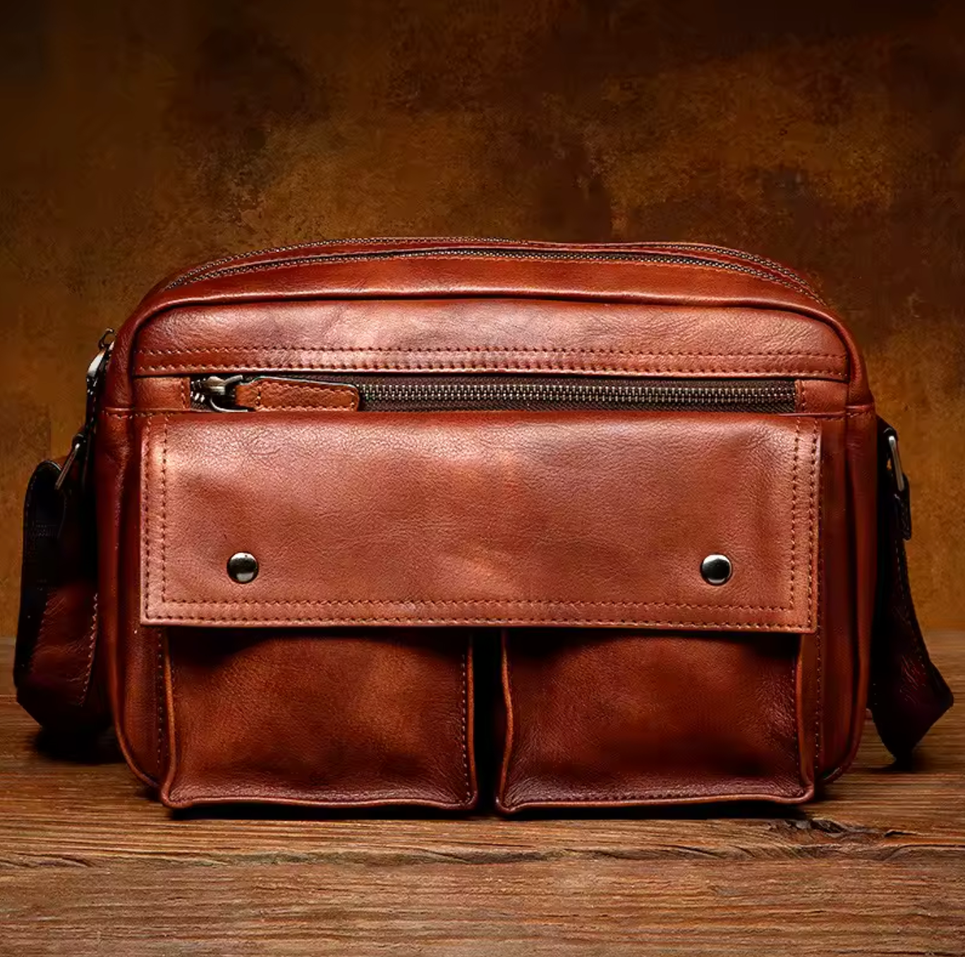 Women Leather Crossbody Office Shoulder Bag for Work & Travel