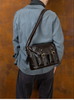 Small Brown Crossbody, Chest, Sling & Satchel Leather Bag