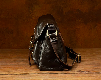 Small Brown Crossbody, Chest, Sling & Satchel Leather Bag