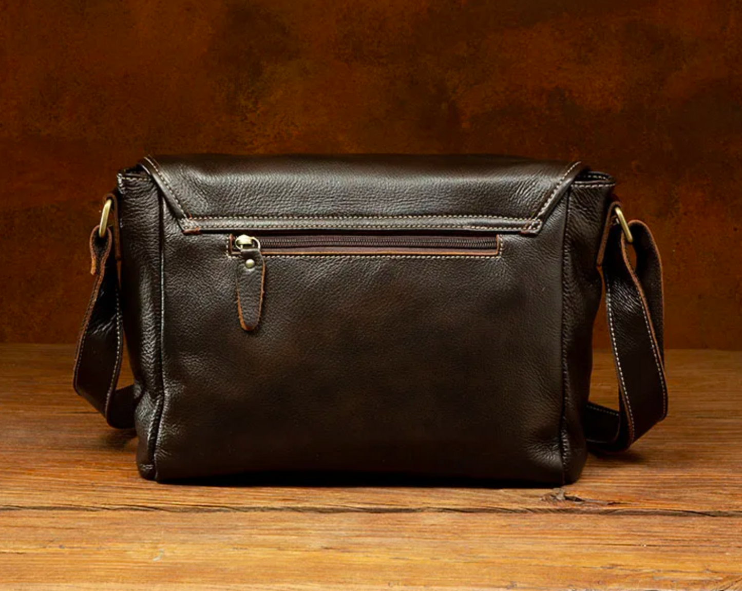 Small Brown Crossbody, Chest, Sling & Satchel Leather Bag
