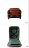Genuine Leather Spinner Luggage Suitcase for Travel & Business