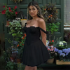 A-Line Flared Cocktail Party Mini Corset Sundress