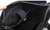Black Leather Laptop Bag Messenger Shoulder Purse