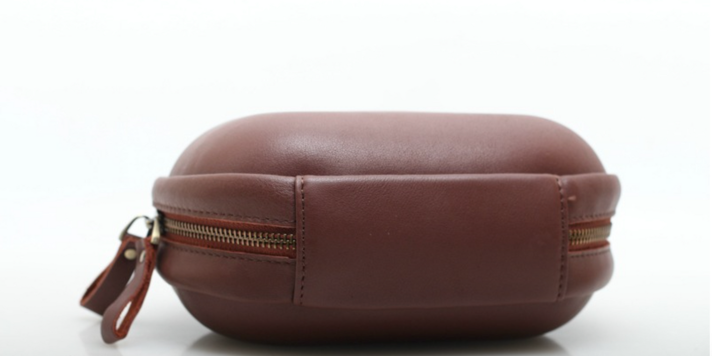 Genuine Leather Box Bag for Women Crossbody
